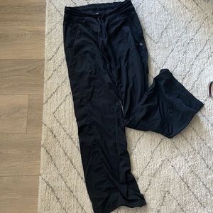 Black Lululemon studio pants